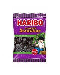 Haribo Lakrids Svesker Lakritz-Pflaume 375 g