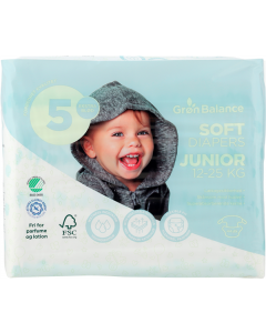 Grøn Balance Windeln Junior 12-25kg 44 Stück