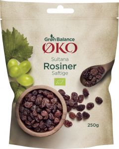 Groen Balance Rosinen Sultana Bio 250 g