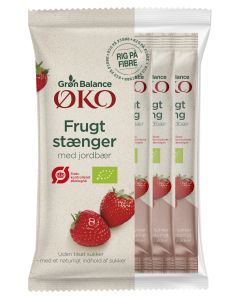 GB FRUCHTSTANGEN ERDBEERE BIO 100G 5 ST&Uuml;CK
