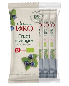 Gr&oslash;n Balance Fruchtriegel Blaubeere Bio 100 g (5 St&uuml;ck)