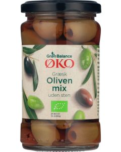 Grøn Balance Olivenmischung ohne Stein BIO 290 g