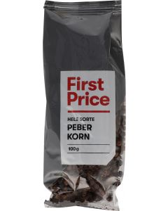 First Price Schwarzer Pfeffer ganz 100g