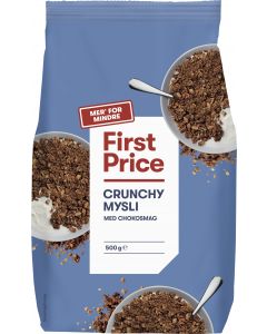 First Price Crunchy Müsli Schokolade 500 g