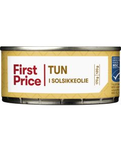 First Price Thunfischstücke in Sonnenblumenöl MSC 170 g