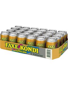 Faxe Kondi Orange 0 Kalorien 24 x 330 ml