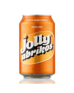 Jolly Abrikos – dänische Aprikosenlimonade mit fruchtig-süßem Geschmack