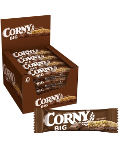 Corny Big Schoko 24x50g M&uuml;sliriegel mit Vollkorn Erdn&uuml;ssen und Schokolade