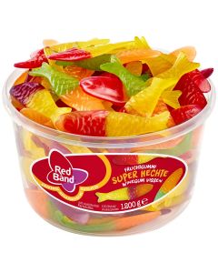 Red Band Super Hechte Fruchtgummi 100 Stück 1,2kg