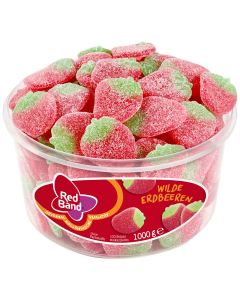 Red Band Wilde Erdbeeren Fruchtgummi 100 Stück 1kg