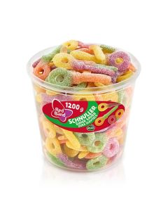 Red Band Fruchtgummi Schnuller Supersauer extrem saure Fruchtgummi-Schnuller mit Zuckerschicht