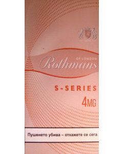 Rothmans Rose Slim S-Series