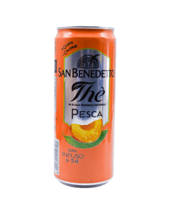 San Benedetto Eistee Pfirsich 24x0,33L Dose
