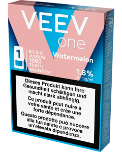 VEEV ONE Pod  Coral Wave Watermelon – 20 mg nicotine – 1000 puffs