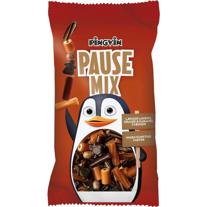 Pingvin Pause Mix Display Mischung aus Lakritz, Fruchtgummi und Kaubonbons Pingvin Pause Mix Display Mischung aus Lakritz, Fruchtgummi und Kaubonbons